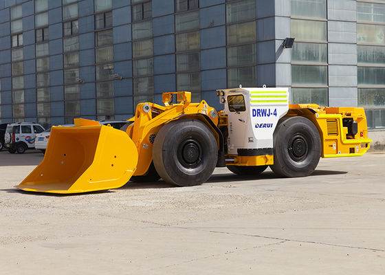 De DERUI DRWJ-4.5: Diesel aangedreven LHD ondergrondse steenkool goud lood Zine mijnbouw apparatuur