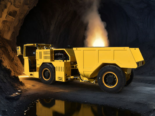 Ondergrondse vrachtwagen Mijnbouw Gekoppelde dumptruck OEM-ontwerp Tunneling Gebruik