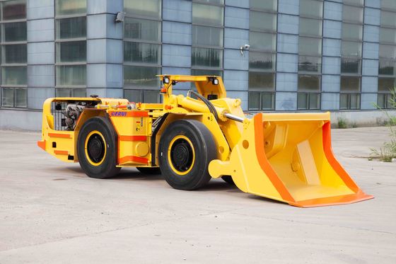 DERUI DRWJ-2 Diesel LHD Tunneling Hard Rock Mining Loader Apparatuur
